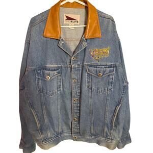 Vintage Minnesota Vikings Denim Jacket